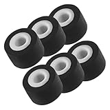 Kisangel 12 Stück Andruckrollen Kassettenrekorder Ersatzteile 9mm Kunststoff Langlebig Für Videorekorder Recorder Wartung