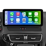 12.3-inch Touchscreen Car Stereo for Audi Q5 2009-2017 with Audi Concert/Symphony System, Android Auto Wireless CarPlay Bluetooth Upgrade Factory Radio Replacement (12.3' Concert/Symphony)