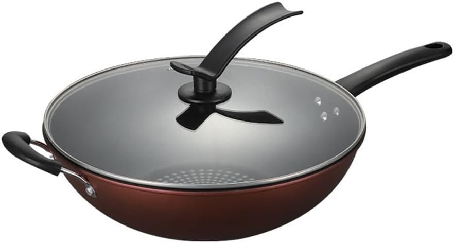 Non-stick Diamond Wok Electromagnetic Gas Furnace General Iron Material Non-stick