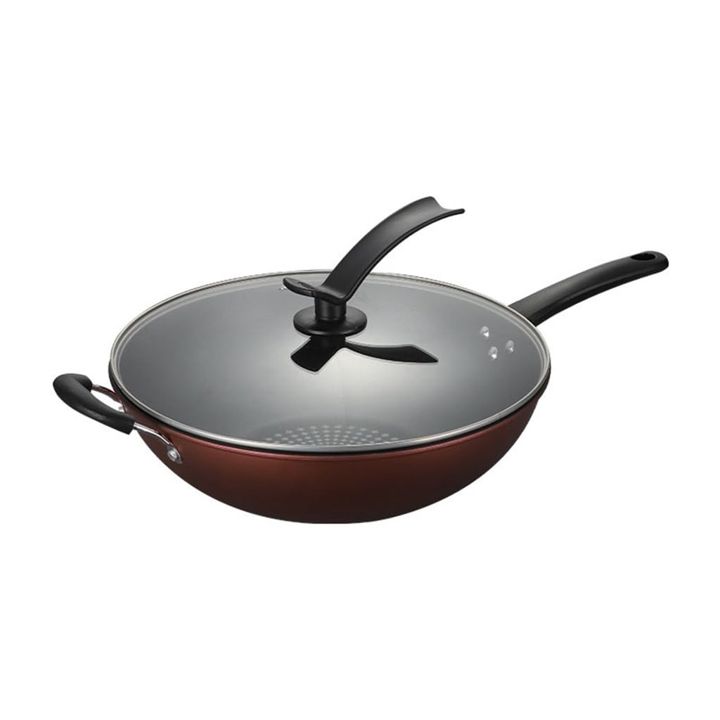 Non-stick Diamond Wok Electromagnetic Gas Furnace General Iron Material Non-stick