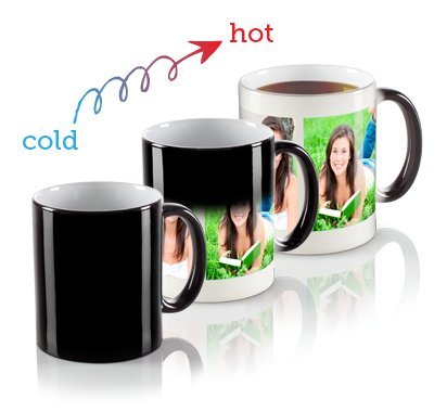 Personalized Coffee Mugs (11Oz Magic Mug) - Image Slightly Visible When The Mug Is Cold #TOP2