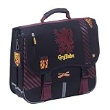 Cartable HARRY POTTER Gryffondor 38cm 2 Compartiments Noir