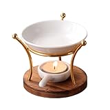 Questo scalda-oli essenziali funge anche da elegante ornamento decorativo per la casa, rendendolo un'ottima aggiunta a qualsiasi ambiente interno