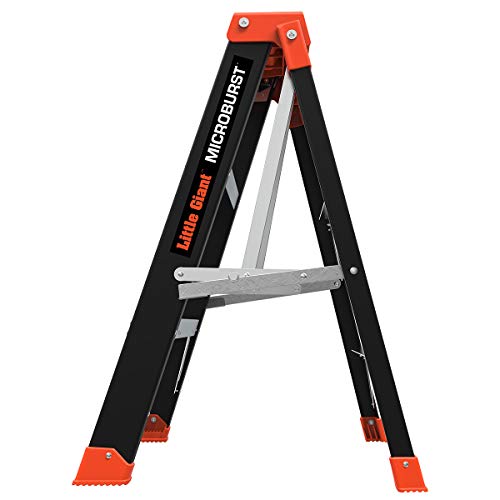 Little Giant Ladders, Microburst, 3' Stepladder, Fiberglass, Type 1Aa, 375 Lbs Weight Rating, (15703-001) #TOP2
