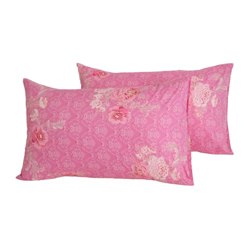 WBYCOTBED Queen Size Pillow Protector 100 Percent Cotton Pillowcases with Envelope Closure, Breathable Pillow Covers Protects 20" x 30"