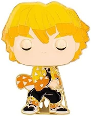 Funko DMSPP0003 Loungefly Large Pop! Pin - Demon Slayer: ZANITSU AGATSUMA Funko DMSPP0003 Loungefly Large Pop! Pin - Demon Slayer: ZANITSU AGATSUMA | Pop Demon Slayer | 1 Funko DMSPP0003 Loungefly Large Pop! Pin - Demon Slayer: ZANITSU AGATSUMA | Pop Demon Slayer