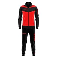 GIVOVA TUTA LUXURY VISA IN TRIACETATO ROSSO/NERO