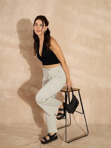 Image of SASSAFRAS Grey Melange Terry Track Pants-XL