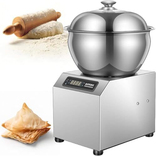 Batidora de masa en espiral, amasadora eléctrica resistente para panadería, restaurante y uso doméstico, rotación doble, capacidad de 5 kg/8 kg