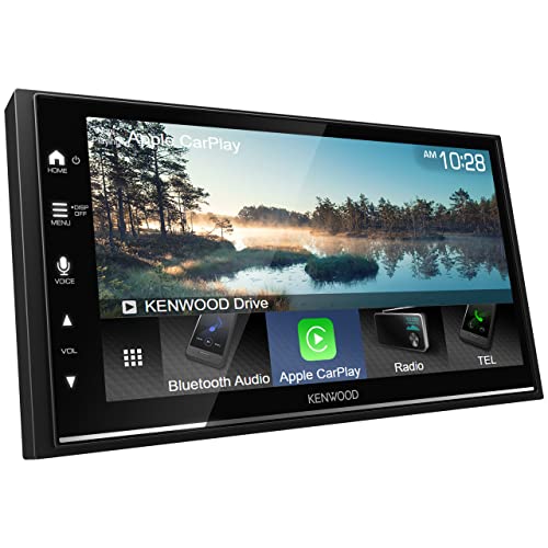 Image of Kenwood DMX7522S Apple CarPlay /Android Auto Digital Media Receiver 6.8 inch WVGA Capacitive Touch Display