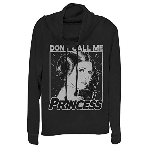 Vêtement Star Wars femme haut en maille noire manches longues XL
