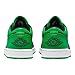 Nike Air Jordan 1 Low Men's Shoes Black/Black-Lucky Green-White 553558-065 9