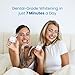PurelyWHITE DELUXE Teeth Whitening Kit, Complete LED Teeth Whitening, 15+ Treatments, (3) 3ml Whitening Gel Syringes, Whiter Smile in 7 Minutes