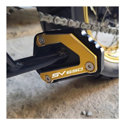 Plaque extension béquille SV650 pour stationner sur herbe - 7