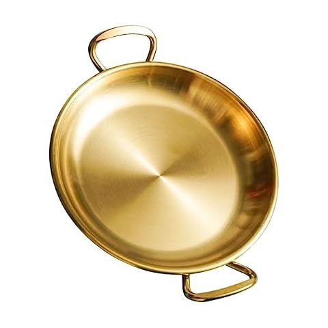 BRIGHTFUFU Food Plate Double Handles Snack Bowl Fried Chicken Serving Tray Platter Lightweight Home Restaurant Use Cover