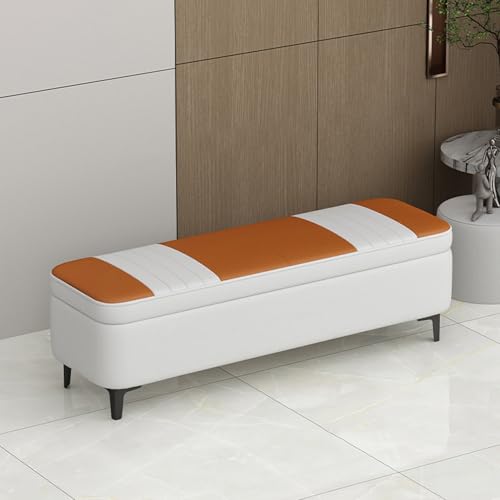 Banc à chaussures avec rangement banquette rembourrée pour entrée