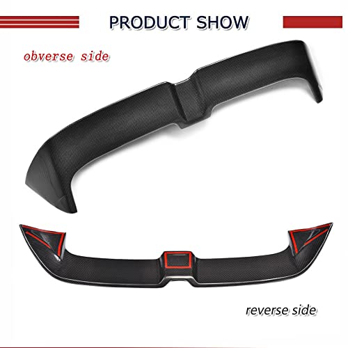 Jc Sportline Carbon Fiber Spoiler For Volkswagen Vw Golf 7 7.5 Mk7 Mk7.5 Gti R Hatchback 2014-2019 Custom Parts Rear Wing Spoiler Trunk Spoiler Window Roof Spoiler Body Kits Factory Outlet #TOP5