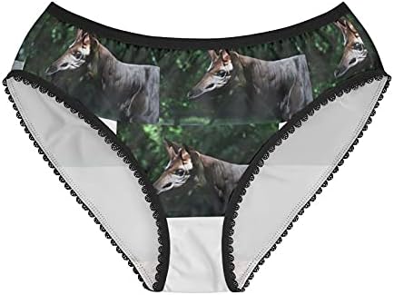 Okapi Panties, Okapi Underwear, Briefs, Cotton Briefs, Funny Underwear, Panties For Women