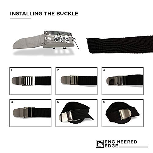 60" Diving Weight Belt, Scuba Weight Belt, Dive Weight Belt | Snorkle Belt Divers Belt, Weight Belt Diving, Nylon Weight Belt, Weight Belt Scuba | Stainless Steel Buckle D Rings Diver Weight Belt Set #TOP5