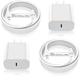 (2Pack)iPhone 14 13 12 Charger Fast Charging With 6Ft Cable,Apple MFi Certified Fast Charger with US