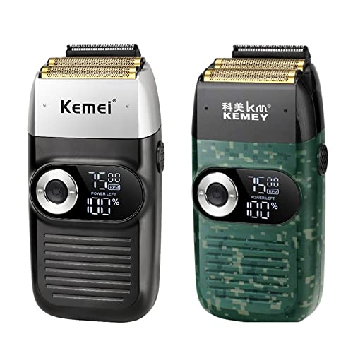 KEMEI Electric Shavers for Men Replacement Heads，Electric Razor Cutter Blades Foil Head, KM-2028 Replacement Heads