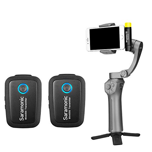 Saramonic Blink500 B4 iPhone iPadpCXy}CNzVXeA2̃}CNg~b^[&fA`lMFiF胉CgjORlN^V[o[ (IOS, TX-TX-RX)