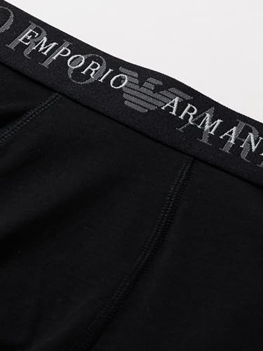 Emporio Armani Men's Rubber Pixel Logo Trunk2