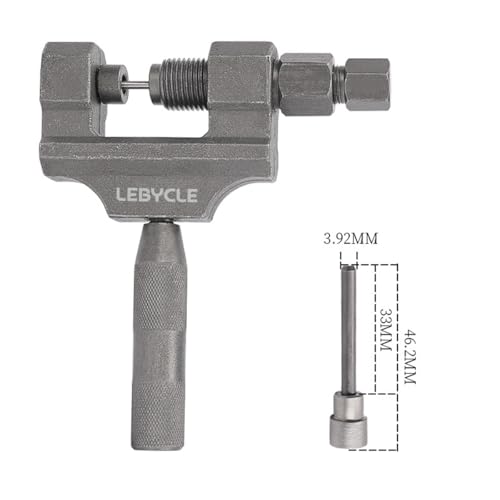 HOUSON Motorrad-Kettennieter M01 | Für 415H bis 630 Ketten + Industrie 08B-12B | Mit selbstzentrierendem Nietstift | Werkzeugstahl (518g)