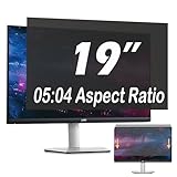 PRSPR 48.3 cm Anti-Spy Blickschutzfilter für Laptop und PC-Monitor 5:4, Blaulichtblockierende Blendschutzfolie, wendbar, einfache Installation, Slide-Mount-Design (19 Zoll Widescreen(05:04))