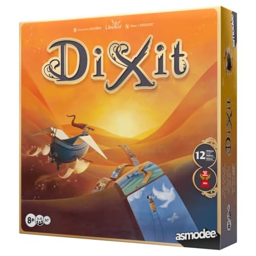 Libellud | Dixit Classic | Juego de Mesa de Imaginación y Creatividad Ganador de Varios Premios| A Partir de 8 Años | De 3 a 8 Jugadores | 30 Minutos por Partida | En Español, Portugues y Catalán