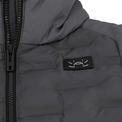 Image of Under Armour Boys' Tuckerman Hooded Puffer Jacket, Windproof & Water Repellent