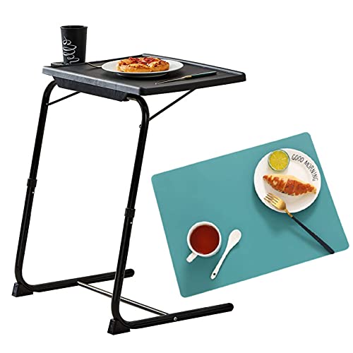 Rubypin Multifunction TV Tray & 1 Silicon Antiskid Placemat Folding TV