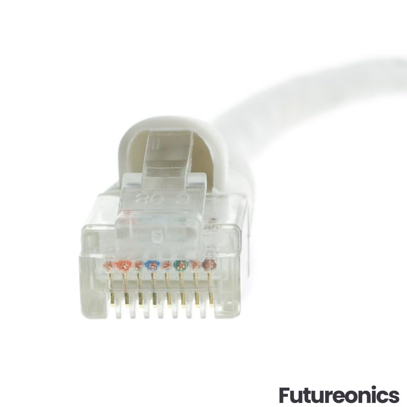 Cable Ethernet Cat 6 Blanco 5 pies Pack 20 miniatura 6
