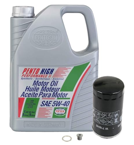 Kit Cambio de Aceite Motor 5W-40 5 Quart Alto Rendimiento