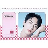 JIN ジン グッズ 卓上 カレンダー (写真集 カレンダー) 2026~2027年 (2年分) + ステッカーセット