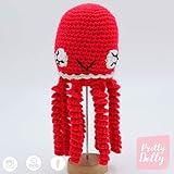  PULPO AMIGURUMI DE GANCHILLO PARA BEBÉ- MUÑECO DE CROCHET PARA RECIÉN NACIDO- REGALO PARA BABYSHOWER- PRETTY DOLLY