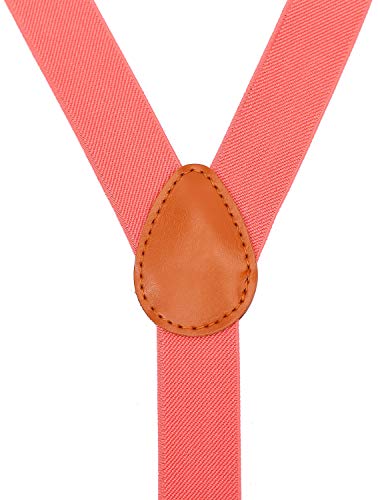 Boys' Suspenders Adjustable Y Back with Bow Tie Set2