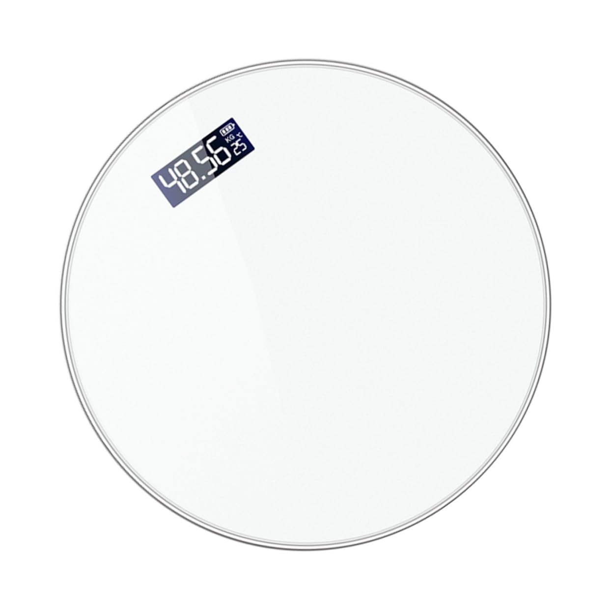 Báscula Digital Corporal Electrónica con Pantalla LCD y Carga USB Diseño Seguro con Templado para Uso Doméstico y Control de Peso