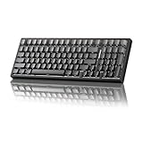 KEYCOOL Y98 Wireless Gaming Keyboard Red RGB Triple Mode Hot Swappable Mechanical Keypad Gasket Creamy Custom Keyboards Full Keyboards Quiet White Switch for Win/MAC