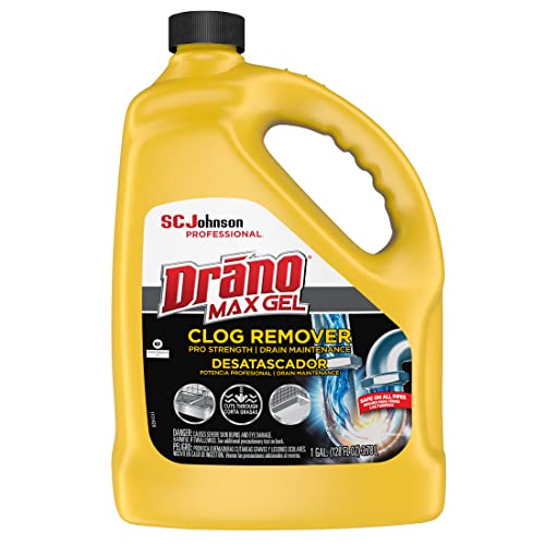 Drano Max Gel To Drain Clog Removing, 128 Fl Oz (Pack Of 4) #TOP1