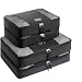 UBG Ultralight Travel Packing Cube Set – 4 Luggage Packing Organizers in 2 Different Sizes & 1 Shoe Bag / Pouch bag – Strong & Durable – See-Through Travel Accessories and Organizers – Carry More