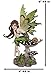 Ebros Amy Brown Forest Willow Thinking of You Fairy Sitting On Wild Giant Toadstool Mushroom with Snail Statue 6.5