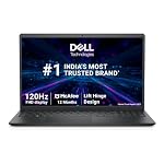 Dell 15, AMD Ryzen 3 7320U Processor (8GB RAM / 512GB SSD/Windows 11 + Office H&S 2024 + M365 / 15.6″(39.62 Cm) FHD Display / 12 Month Mcafee/Carbon Black Color/ 1.63 Kg Thin & Light Laptop