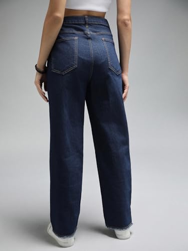 Image of HIGH Star Women's Straight Fit Mid Rise Jeans