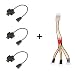 Produktbild CHshe Charging Cabel für Hubsan Zino H117S Drohnen Ersatzzubehör, 3 Batterie Angeschlossenes Kabel und 1 Akku 3-In-1 Parallel Ladekabel Draht
