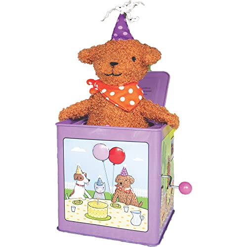 Jack Rabbit Creations, Inc Birthday Puppy Jack in The Box Toy - Ages 3+