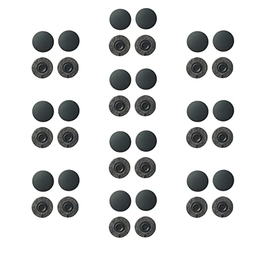ChenGong - 40PCS 10 Sets Bottom Base Rubber Feet Foot Pad Replacement Compatible with MacBook Pro 13" A1278, 15" A1286, 17" A1297 2008 2009 2010 2011 2012