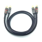 WJSTN RCA Male to RCA Male Stereo Audio Cable,Suitable for Home Theater, Amplifier, HDTV, Game Console, Hi-Fi System. 2Pack 2Feet - Image 2