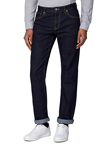 Ben Sherman Mens Big Size Straight Leg Rinsewash Jeans in 54W x 32L