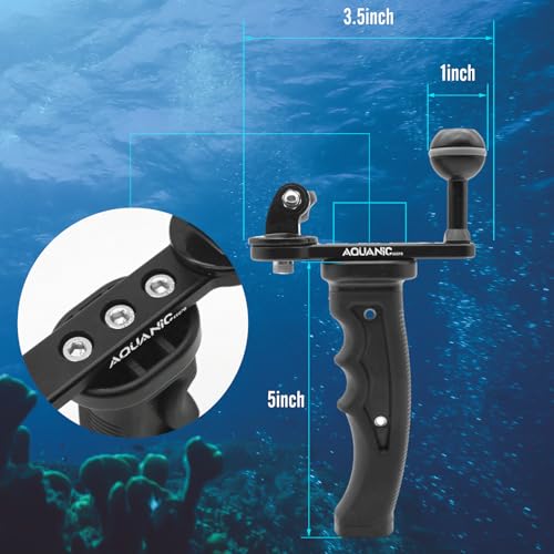 Soporte nitescuba AS070 de mano para carcasa estanca de Gopro 3